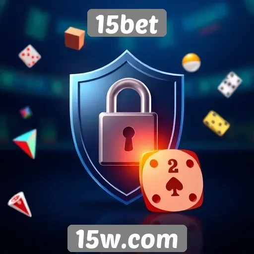 A segurança de dados no site de jogos 15bet